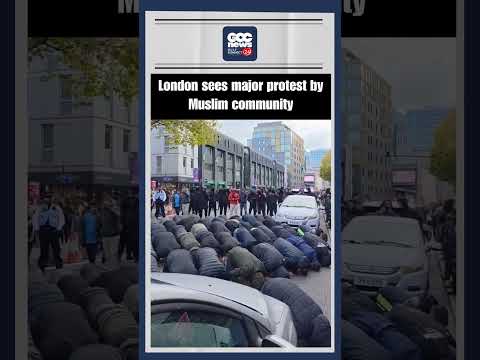 London Mass Protests Immigration Islamophobia Rights Heavy Police Central Streets