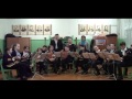 Россия, РМЭ,д. Большой Карлыган, образцовый оркестр русских народных инструментов ...