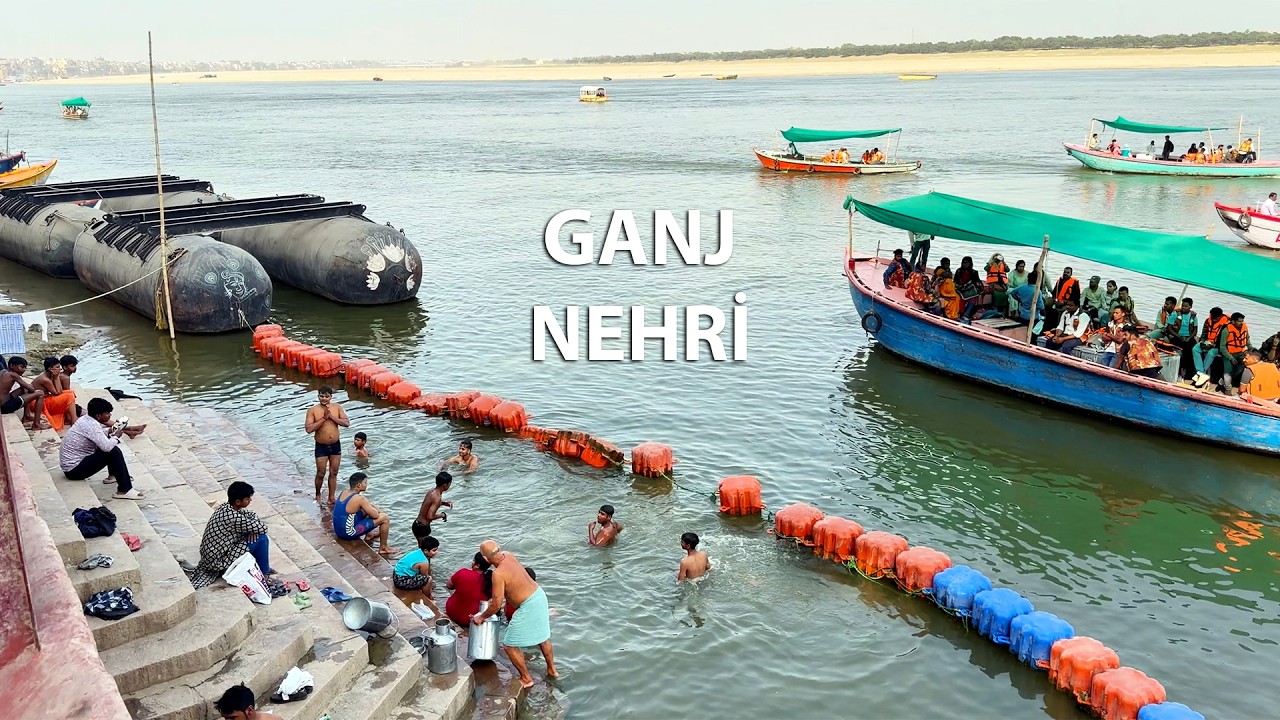 Hindular İçin Kutsal Bizim İçin Hindistan'ın En Zor Şehri Varanasi - Ganj Nehri