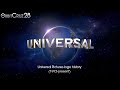 Universal Pictures Logo History 1912 Present