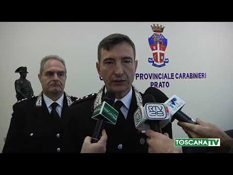 2019-12-30 PRATO - CARABINIERI, BILANCIO 2019, MENO FURTI, PIÙ RAPINE