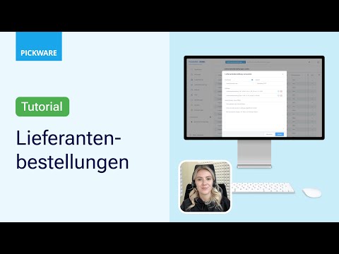 Lieferantenbestellung mit Pickware | ERP System