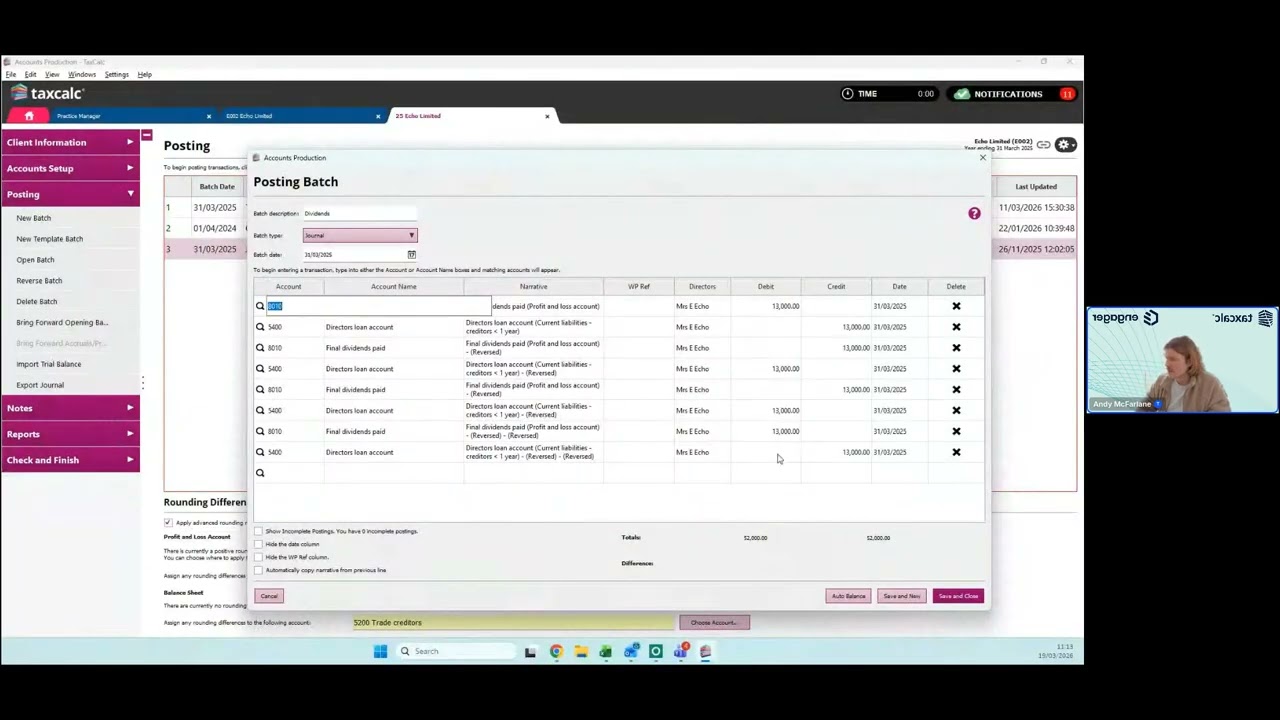 TaxCalc & Engager Full Demo: Accounts Production, Tax Returns, MTD Quarterly Filing & Practice Manag