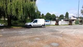preview picture of video 'Aire de stationnement  camping car de La Suze sur Sarthe (72-Sarthe)'