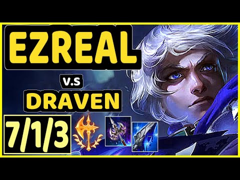 DEFT (EZREAL) vs DRAVEN - 7/1/3 KDA BOTTOM ADC CHALLENGER GAMEPLAY - KR