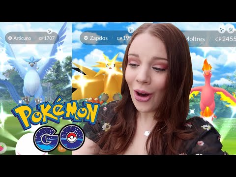 SHINY ON THE FIRST TRY! Kanto Raid Day Pokémon Go Vlog | Hunting shiny Articuno, Zapdos and Moltres