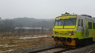 preview picture of video '동대구발 분천행 경북나드리열차 #4501 gyungbuk line  gyungbuk train trip'