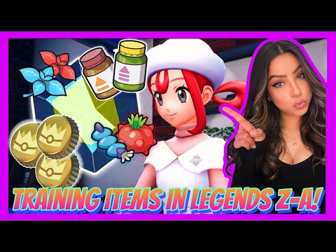 Where To Find EV & IV Training Items In Legends Z-A! | Pokemon Legends Z-A