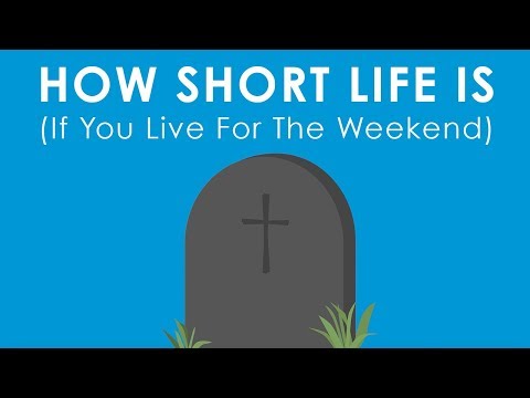 This Is How Terribly Short Your Life Is (If You Hate Your Job & Live For The Weekends)