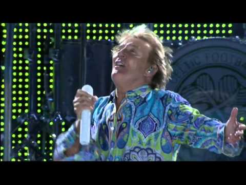 Rod Stewart You're in My Heart Live Blackpool FC 2014