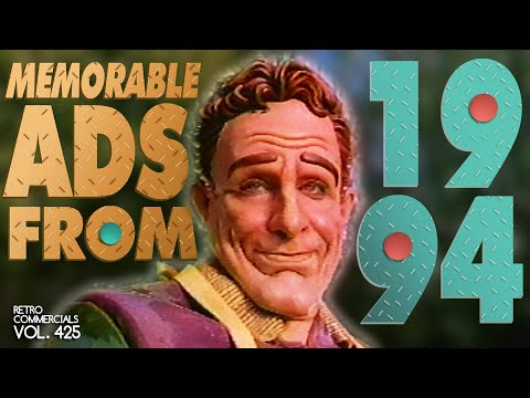 Memorable Commercials from 1994 - Retro Commercials Vol 425
