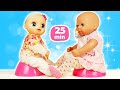 Baby Alive Doll Baby Annabell Doll Videos For Kids Pretend Play Baby Dolls Morning Routine