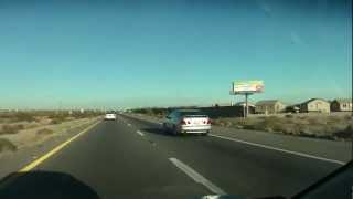 preview picture of video 'Interstate 10, Arizona, eastbound from Quartzite to Phoenix'