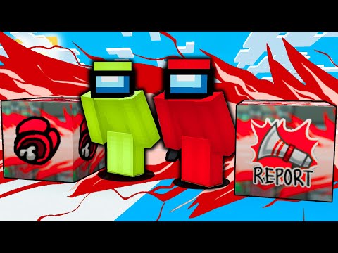 HO GIOCATO CON I LUCKYBLOCK REPORT vs IMPOSTORE Among Us su Minecraft