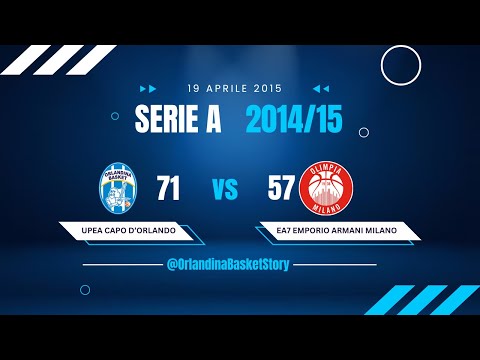 Upea Capo d'Orlando - EA7 Emporio Armani Milano | 19 Aprile 2015