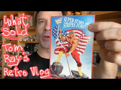 What Sold! Vintage Toys Books And Memorabilia! - Tom Ray's Retro Vlog