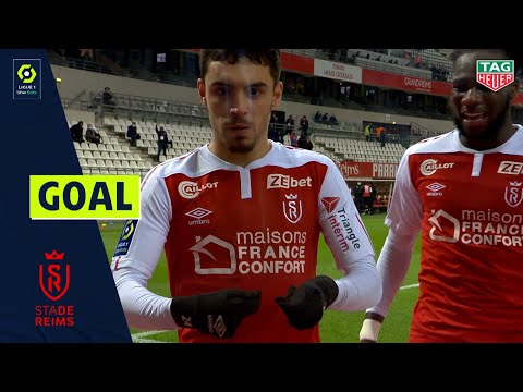 Goal Mathieu CAFARO (75' - STADE DE REIMS) STADE DE REIMS - FC NANTES (3-2) 20/21