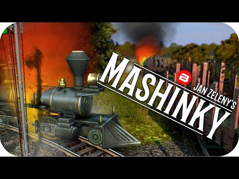 MASHINKY Gameplay - MANY TRAIN CRASHES!! - Tycoon Trains Simulator/Railroad Tycoon #4