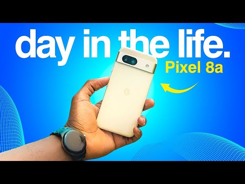 Pixel 8a Day In The Life (Battery & Camera Test) - 1 Week Later
