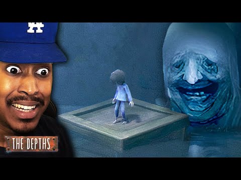 Now This PSYCHO GRANNY Tryna EAT ME!! | Little Nightmares DLC (The Depths)