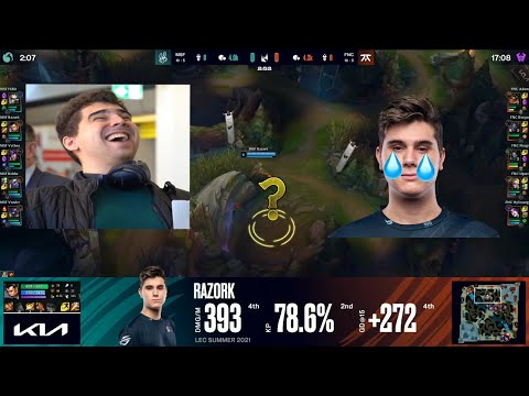 Razork has the worst early game ever (MSF VS FNC)