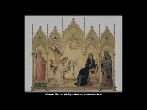 Simone Martini - Lippo Memmi:  Annunciazione