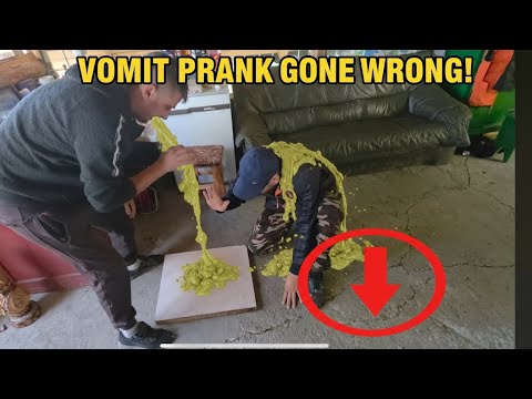 IT WAS TERRIBLE! I threw up ON CORNEL 😱 (his reaction is unforgettable)