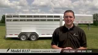 preview picture of video 'Tour the Economical Model 8117 Livestock Trailer from Featherlite'