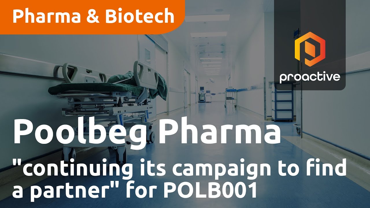 Poolbeg Pharma "continuing its campaign to find a partner" for POLB001 