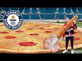 I Made The World S Largest Pizza 132 Feet