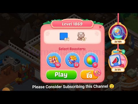 Matchington Mansion Level1869, Level 1870, Level 1871 & Level 1872 @Intvo