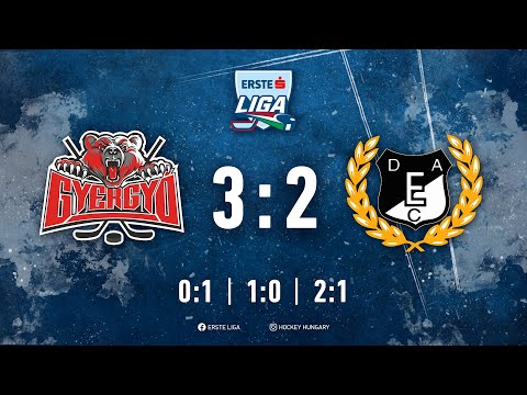 Gólösszefoglaló EL 48 - Gyergyói Hoki Klub - DEAC 3:2 20211014