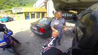 Motorcycle trip to Montengro. 1. day - Reghin(Transilvania) to Golubac ( Serbia)