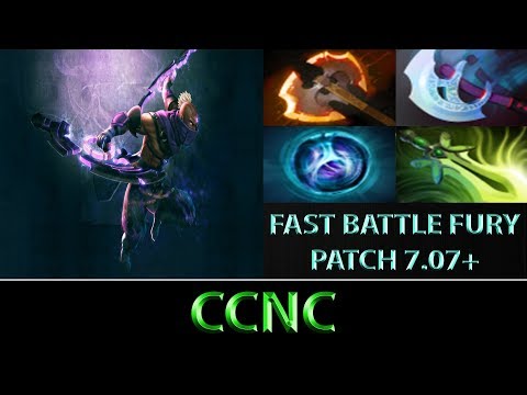 CCnC Dota 2 [Anti-Mage] Fast 11 Minutes Battle Fury 7.07