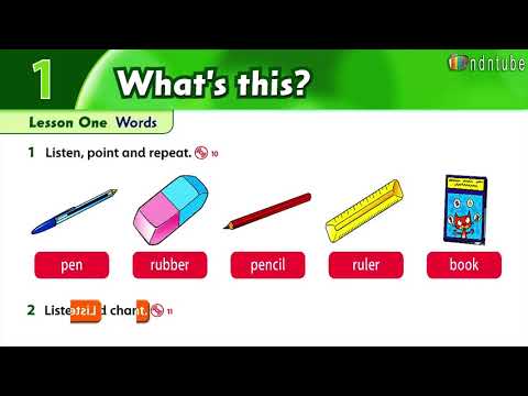 FAMILY AND FRIENDS - Unit 1- WHAT'S THIS