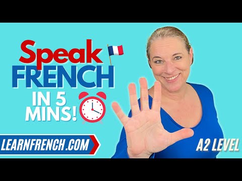 Learn to speak French in 5 minutes a dialogue for beginners
