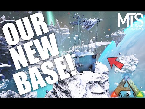 MOVING INTO OUR MAIN BASE NOONE KNEW ABOUT ON MTS ARK.. First Raid!