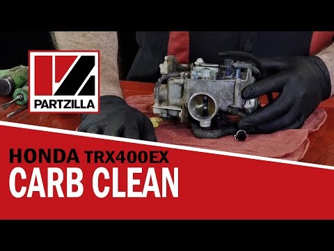 Honda 400EX ATV Carb Rebuild & Cleaning | Partzilla.com