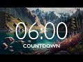 6 Minute Timer with Relaxing Music and Alarm