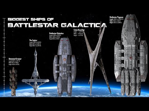 15 Biggest ships in Battlestar Galactica
