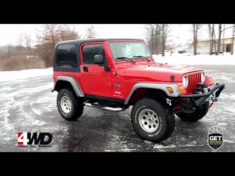 Jeep Wrangler TJ Parts by 4 Wheel Drive Hardware