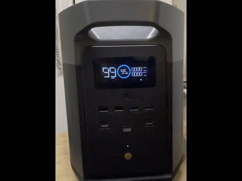 MY ECOFLOW DELTA MAX 2000 LOAD TEST