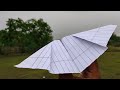 How To Make A Paper Plane Fly Like A Bat Flying Paper Plane