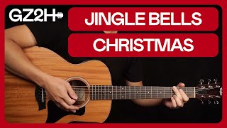 Jingle Bells 🎄 Christmas Guitar Tutorial & Lesson |Easy Chords + Strumming|