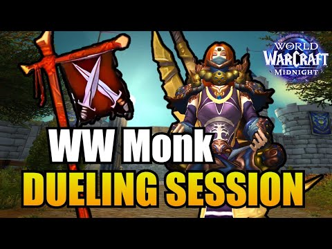 1v1 Duels on WW Monk in Midnight Beta