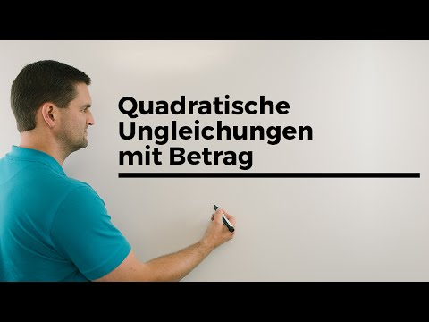 Quadratic inequalities with absolute value | Math by Daniel Jung
