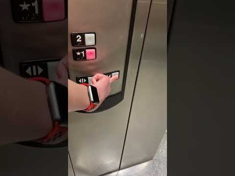 First 2023 take. EPIC MOTOR! Early Schindler HT 321A elevator at Collin college spring creek campus