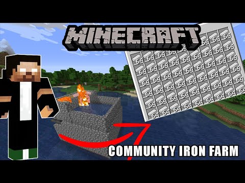 Community Iron Farm | Kerala Minecraft SMP Server | MAG Server 2.0 | Minecraft Malayalam Server