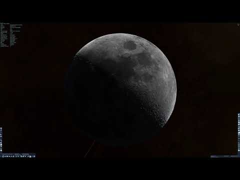1 Year Moon Timelapse (4K)