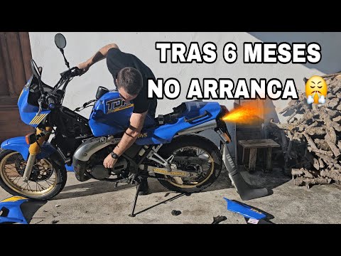 TRAS 6 MESES NO ARRANCA💥 EXPLOSIONES😬 La Yamaha TDR 250 que fallaba en circuito🚀